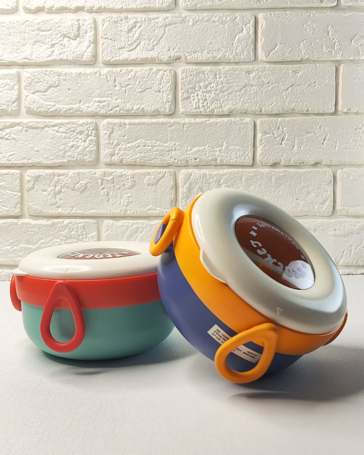 ظرف غذای دوناتی استیل