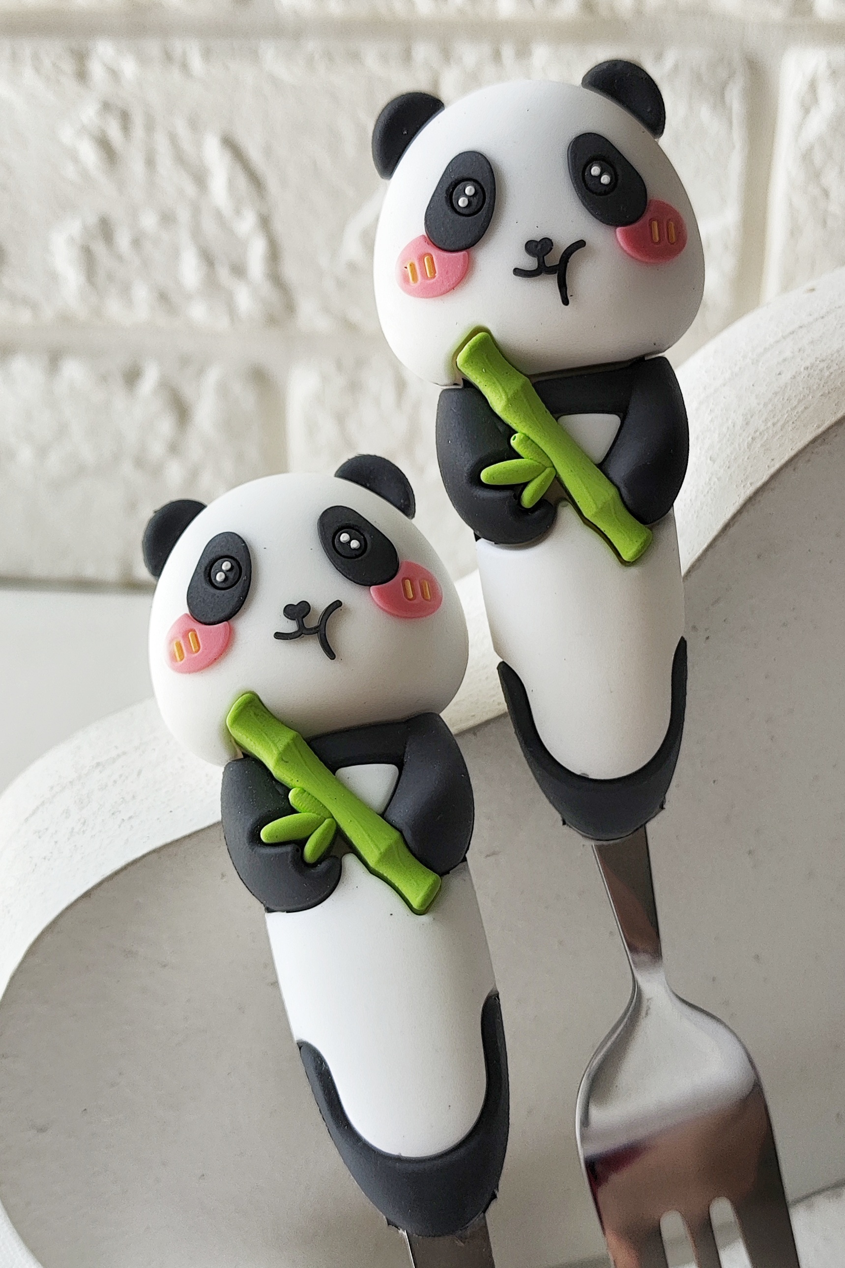 ست قاشق چنگال طرح پاندا