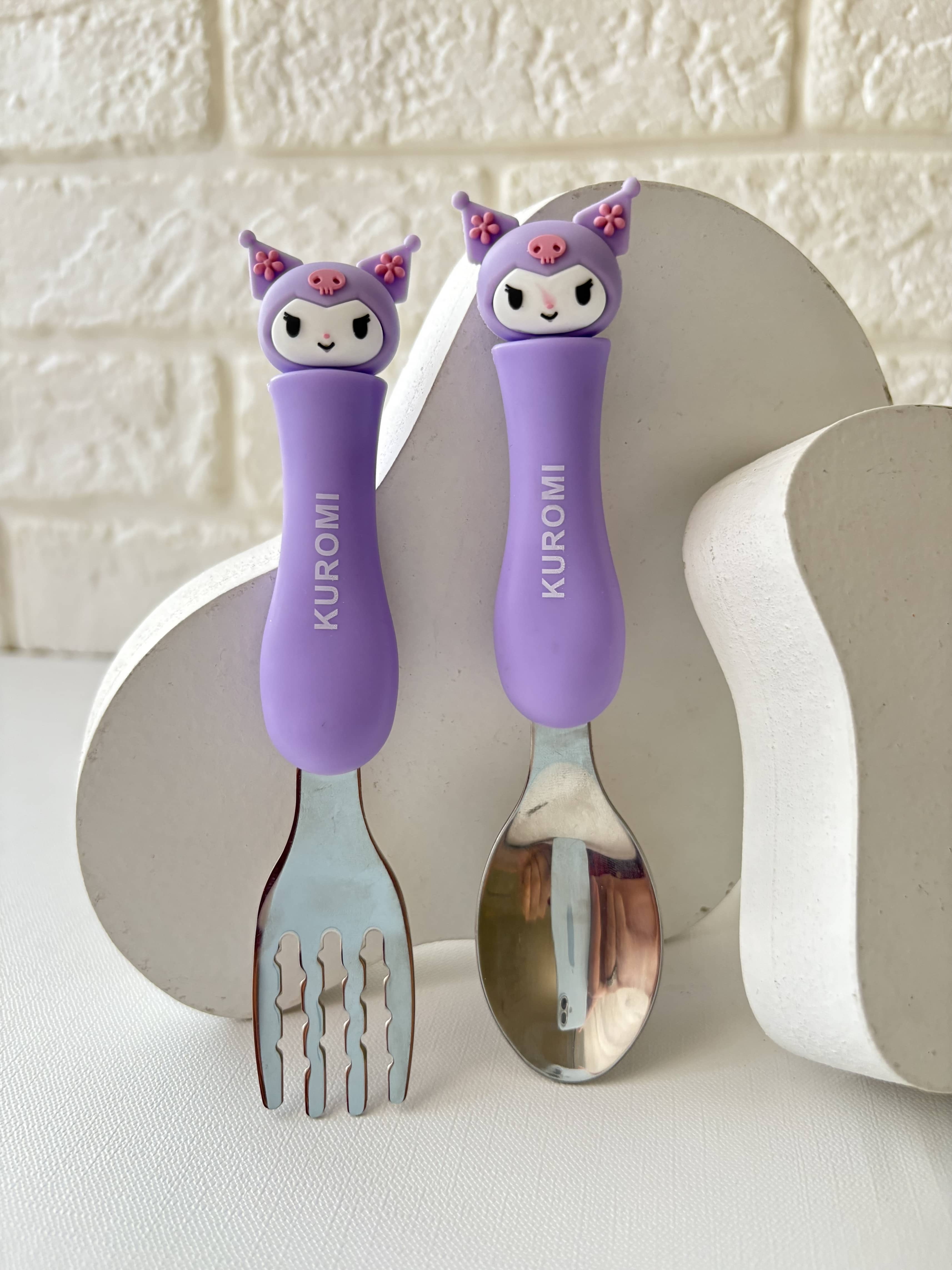 ست قاشق چنگال کودک خانواده سانریو