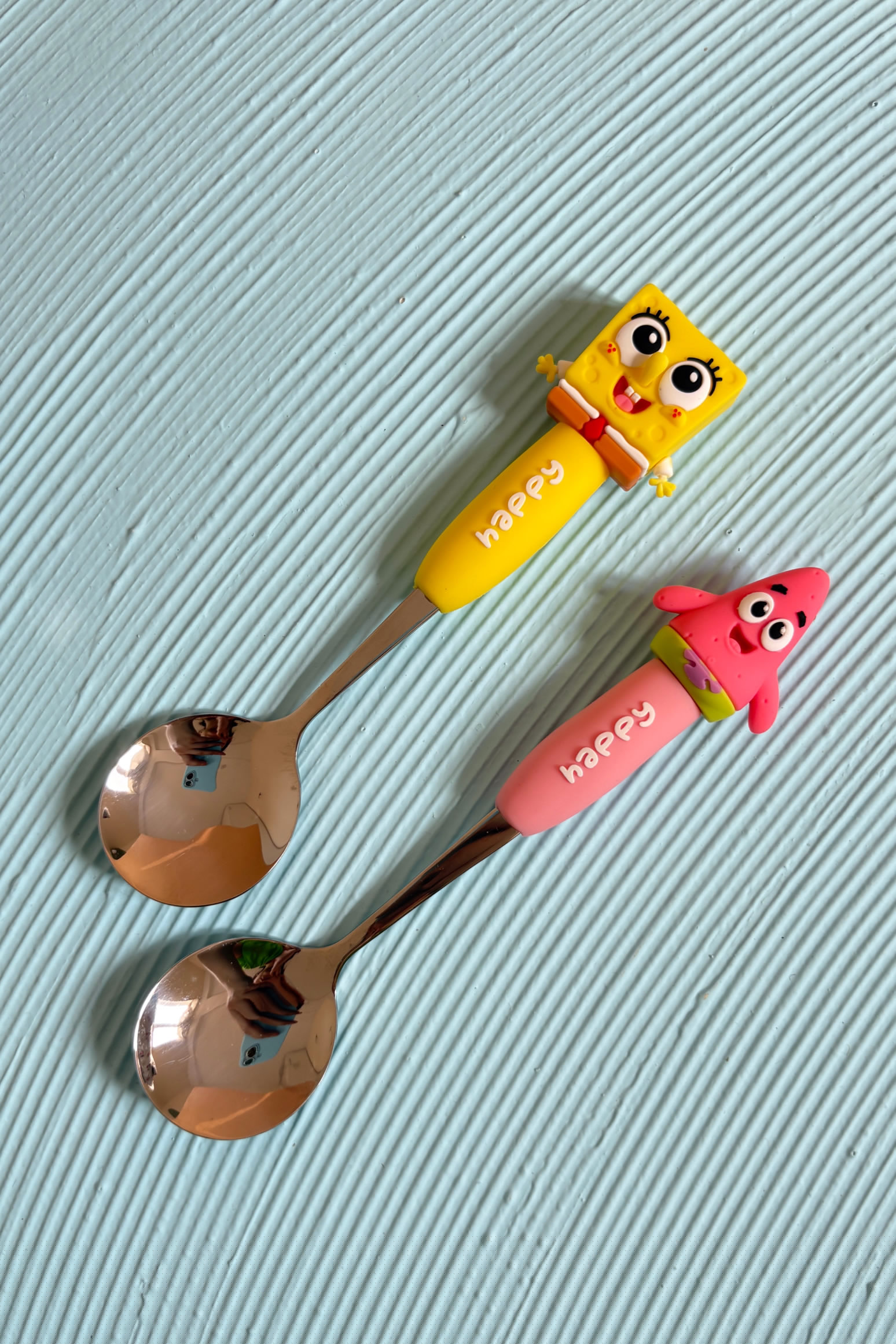 قاشق تک طرح باب اسفنجی و پاتریک